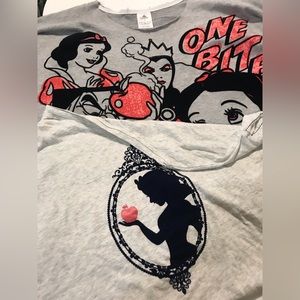 Two Disney Shirts. Snow White